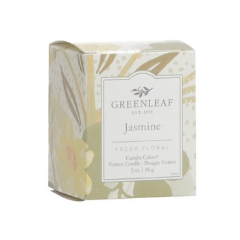 Greenleaf Candle Cube Votivkerze - Jasmine 56 g